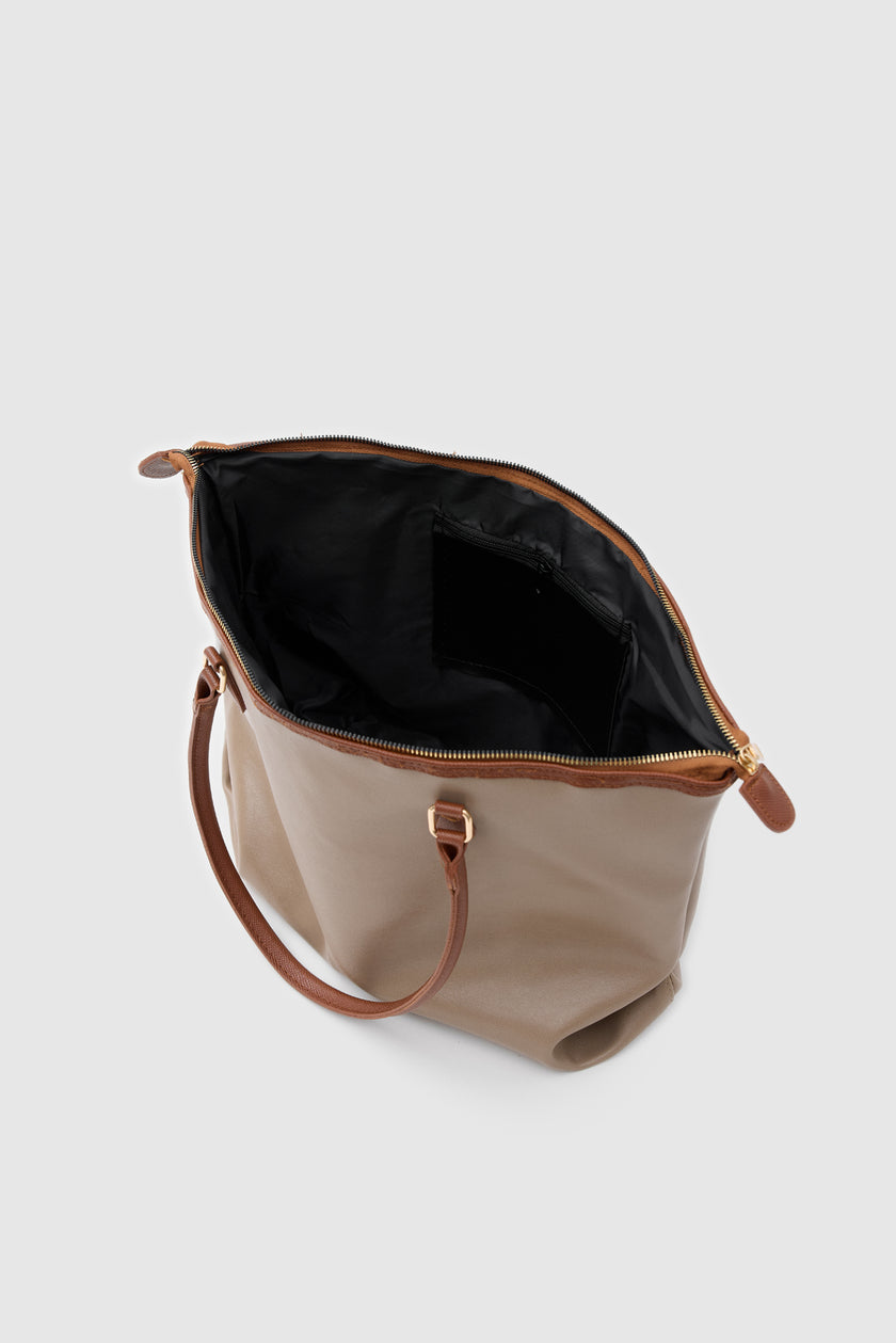 Lenny Kadın Askılı Omuz Çantası - Shopper Çanta Krem