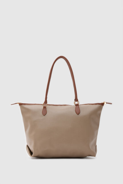 Lenny Kadın Askılı Omuz Çantası - Shopper Çanta Krem