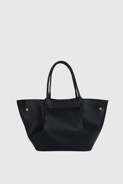 Venezia - Deri El ve Omuz Çantası Siyah