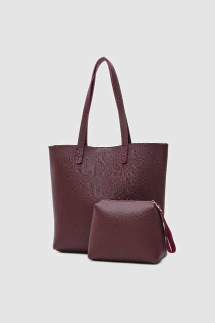 Grazia Omuz Çantası Bordo